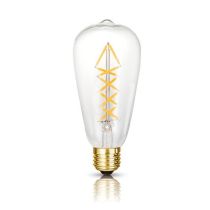The Victoria ST64 Filament LED 6W ES 2200K Dim