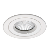 Ansell AICD Firerated GU10 MR16 Fixed Downlight White