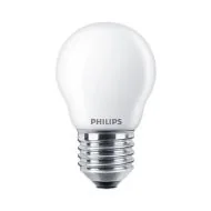 Philips CorePro E27 P45 Golf Ball LED Bulb 2.2W Frosted Warm White - 25W Replacement