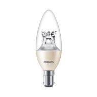 Philips Master DimTone B15 B38 Candle LED Bulb 5.5W Clear Warm Glow - 40W Replacement