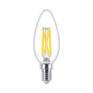 Philips Master DimTone E14 B35 Candle LED Bulb 3.4W Clear Warm Glow - 40W Replacement