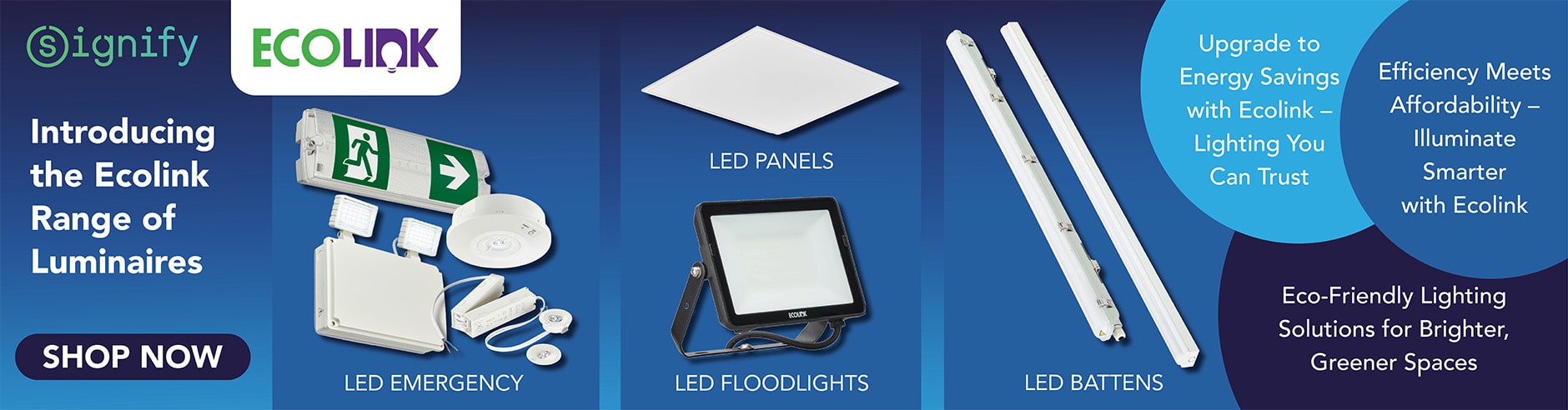 signify ecolink products available at the led specialist