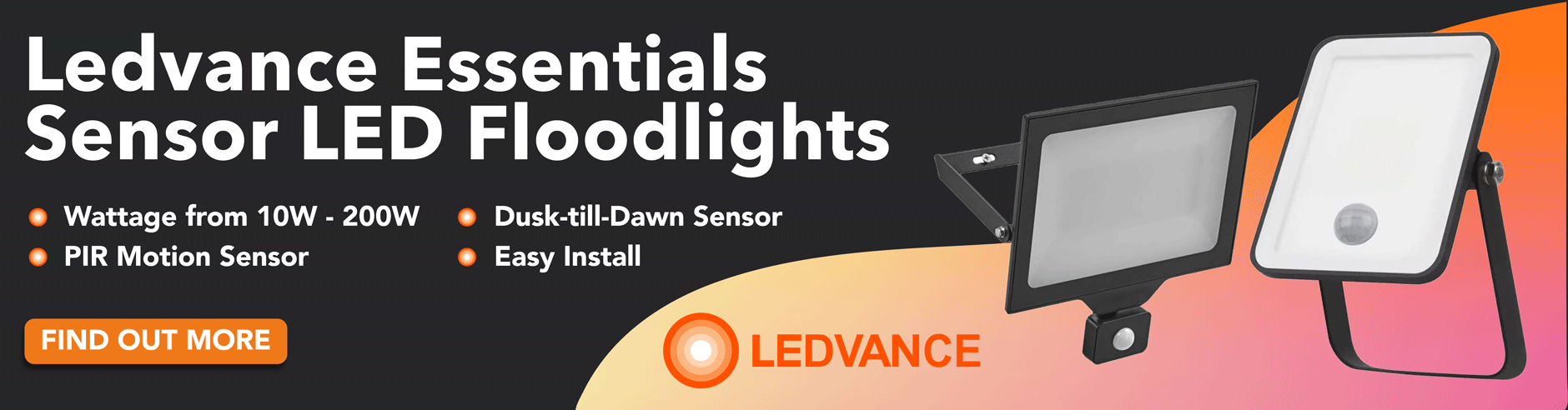 Ledvance Essentials LED Floodlights
