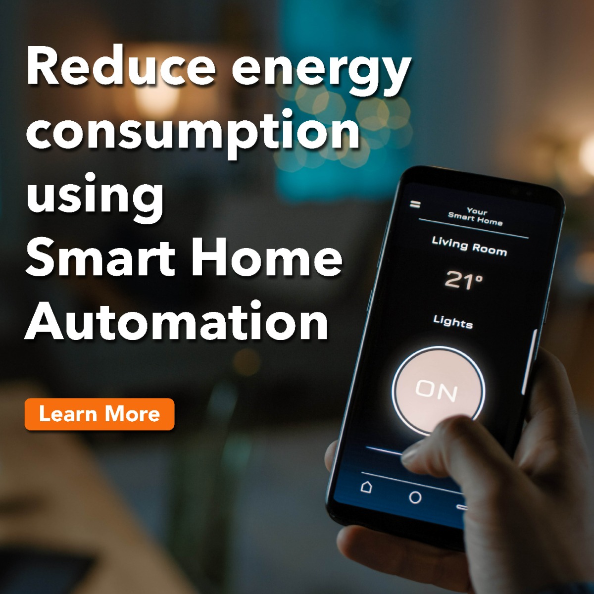 reduce energy consumption using smart home automation