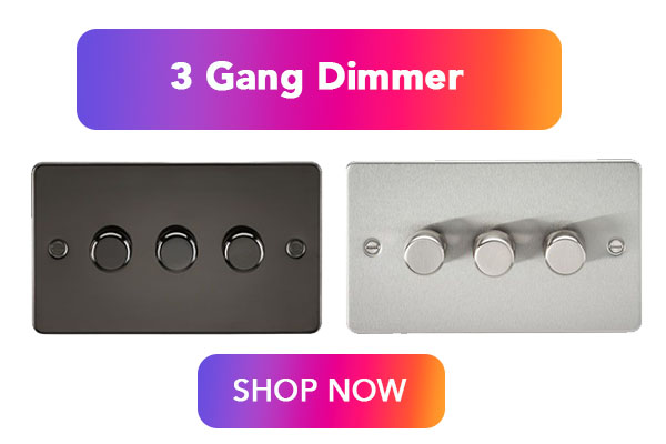 3 Gang Dimmer