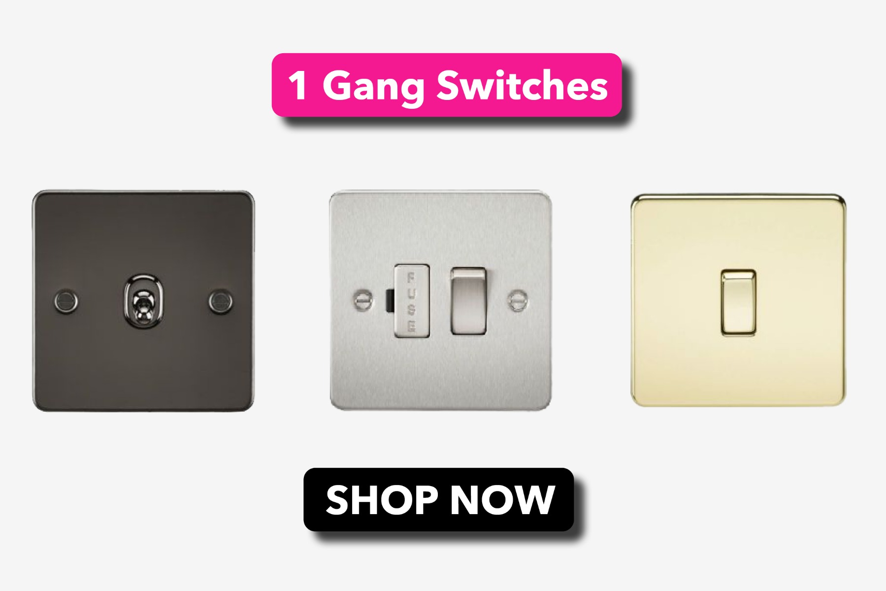 1 Gang Light Switch