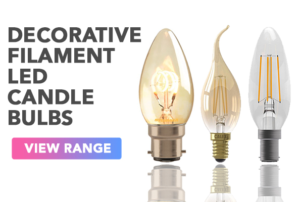 Decorative Filament LED Candle Bulbs