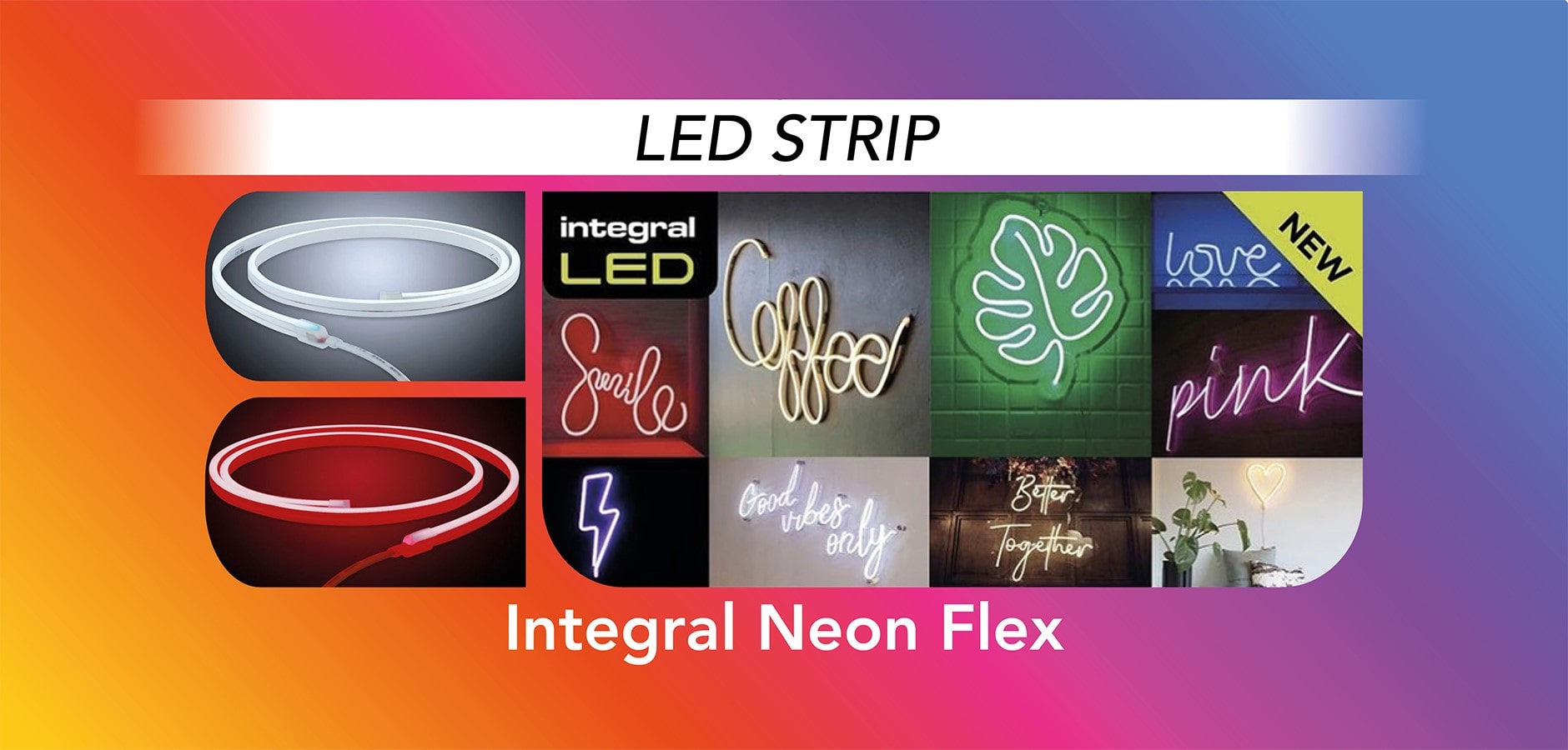 Integral Neon Flex LED Strip Lights