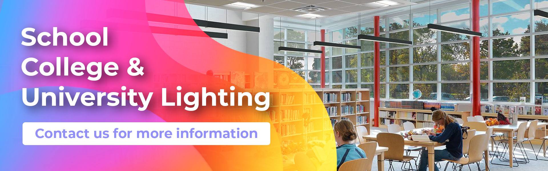 LED lighting applications education facilities