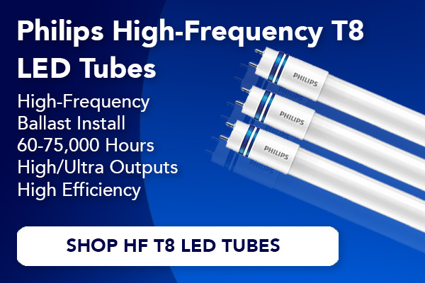Philips High Frequency T8 LED Tubes