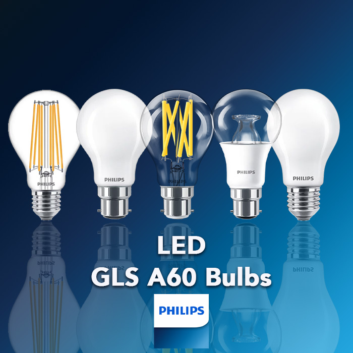 Philips LED GLS/A60 Light Bulbs