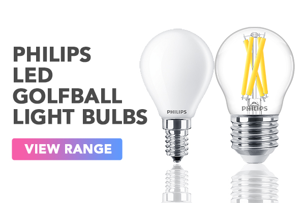 Philips LED Golf Ball Light Bulbs