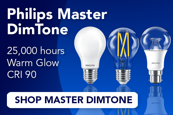 Philips Master DimTone / warmGlow LED GLS Light Bulbs